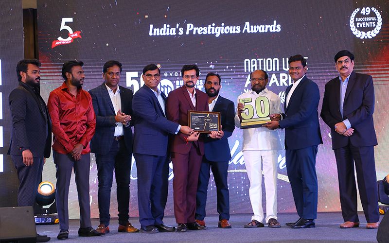 Emerging startup of the year 2023 by Business Mint Nation Wide Awards