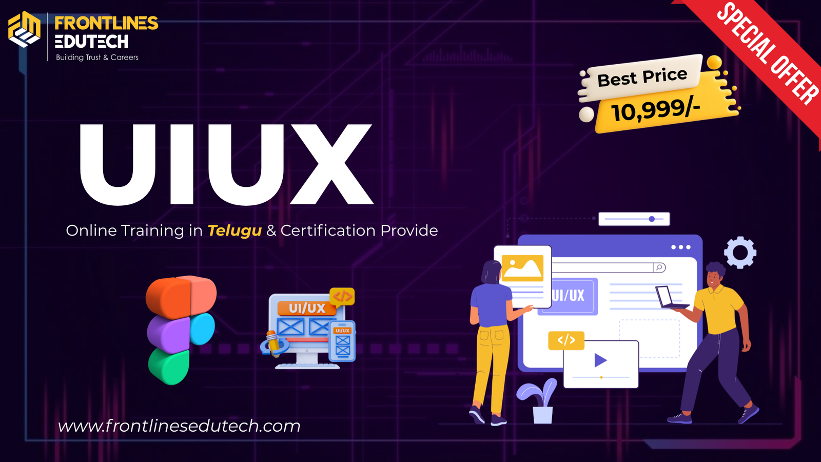 UI UX Design Course Training in Telugu - Become a Pro Designer