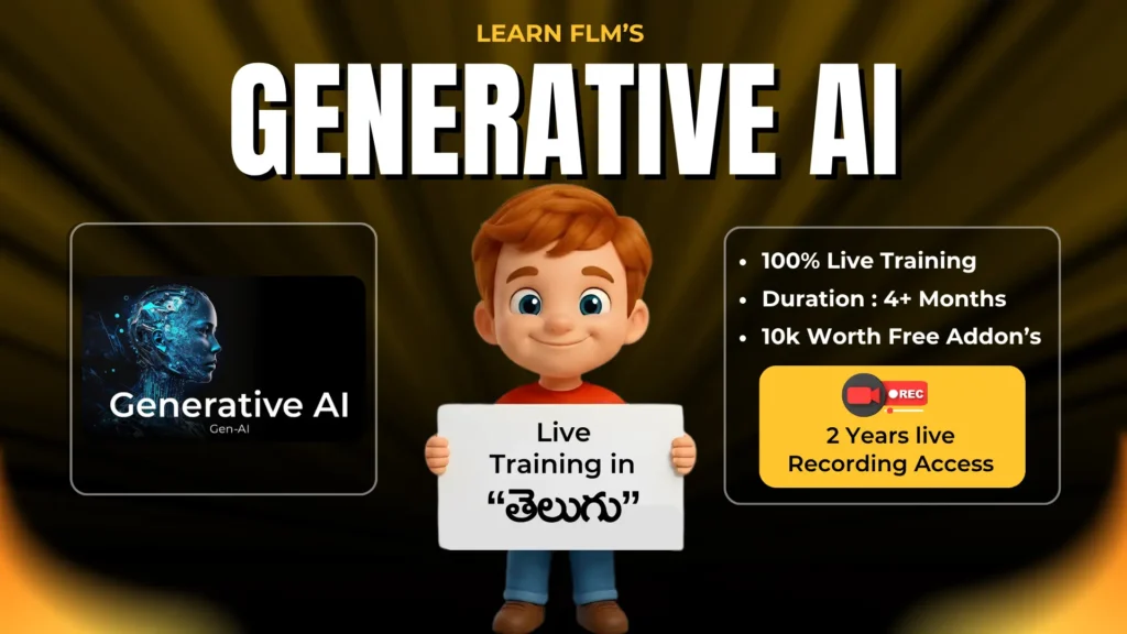 GENERATIVE AI Course in Telugu | FLM | Frontlines edutech