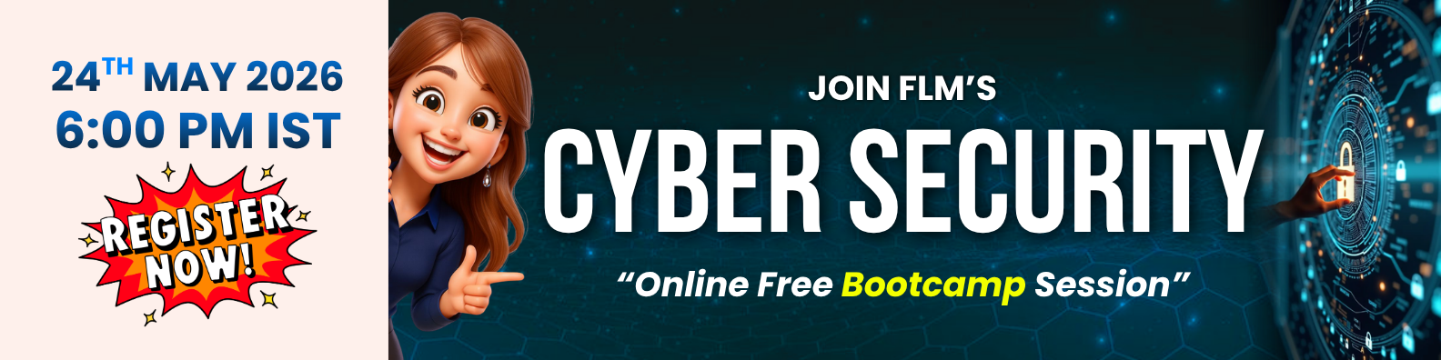 Cyber security course in telugu Bcamp | FLM | Frontlines edutech