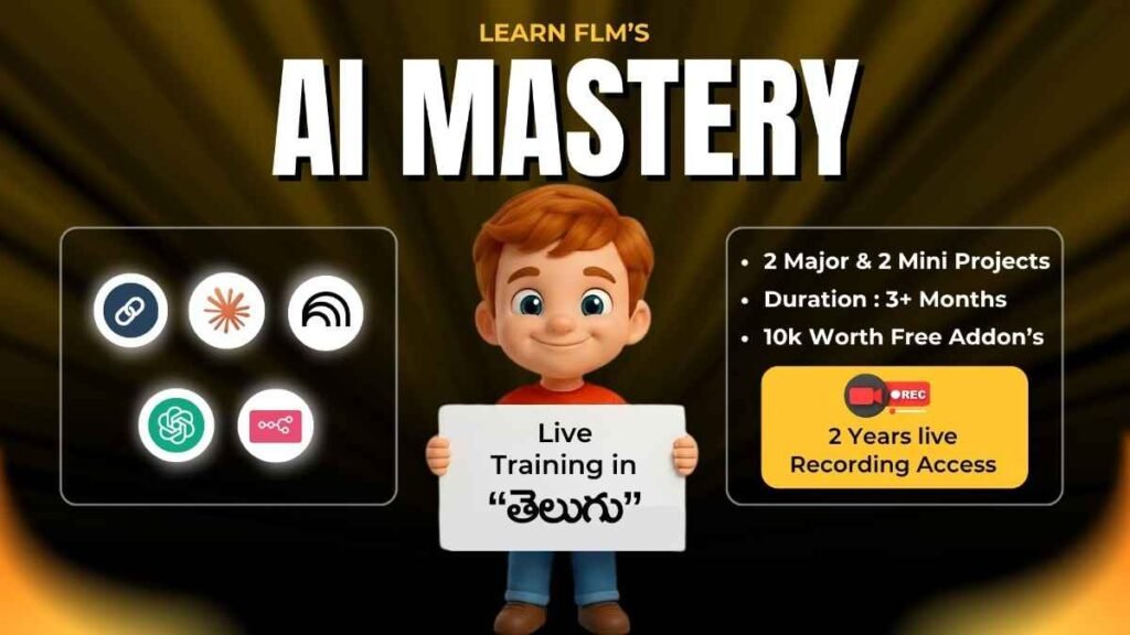 AI MASTERY Course in Telugu | FLM | FRONTLINES EDUTECH