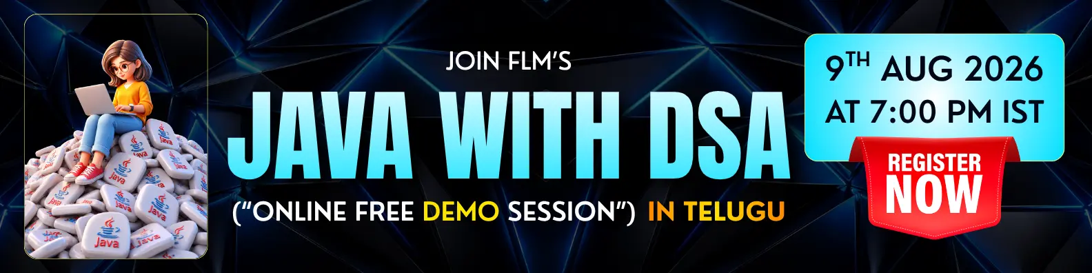 Java with DSA Course in Telugu Demo 1 | Frontlinesedutech | FLM