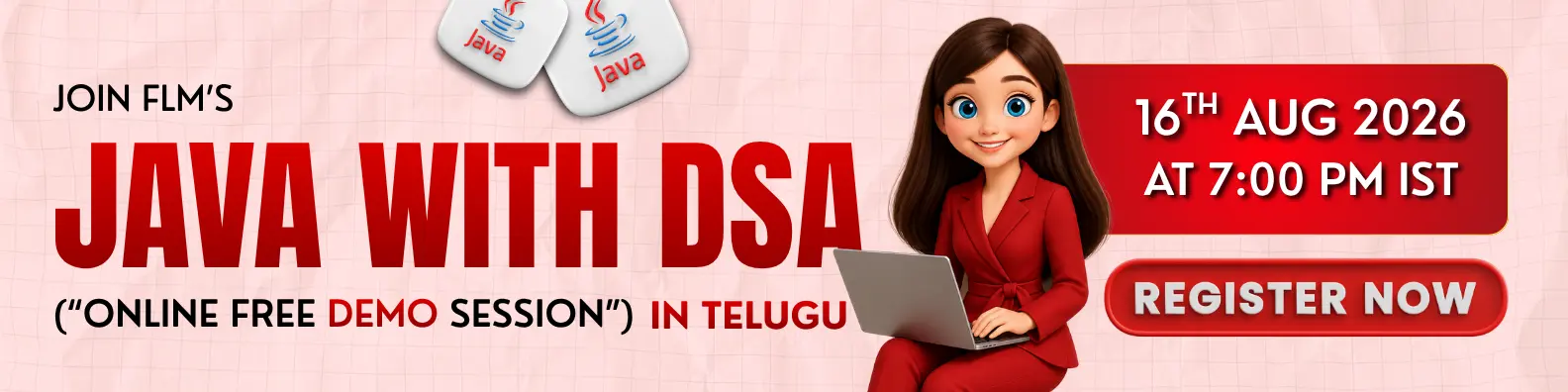 Java with DSA course in Telugu Demo 2 | Frontlinesedutech | FLM