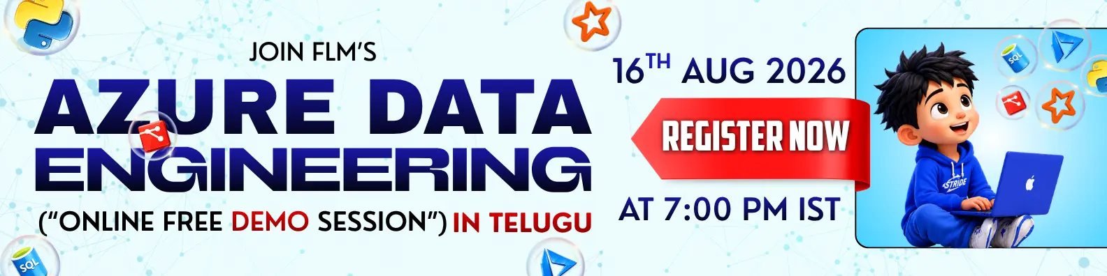Azure data engineering course in Telugu Demo 1 | Frontlinesedutech | FLM