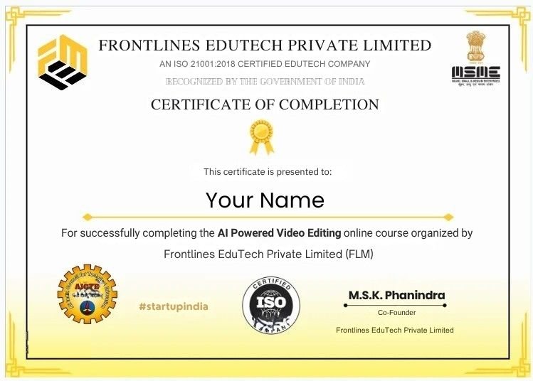 AI Powered Video Editing
