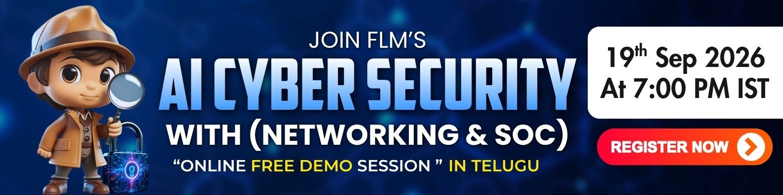 Cyber security with networking and soc course in telugu demo1 | FLM | Frontlinesedutech
