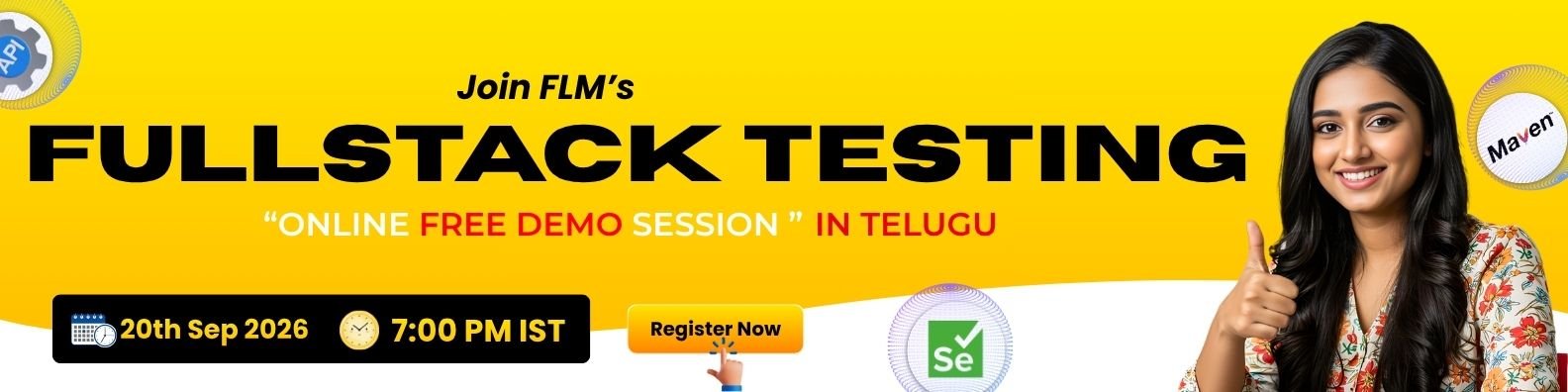 Fullstack testing course in telugu demo1 | FLM | Frontlinesedutech |