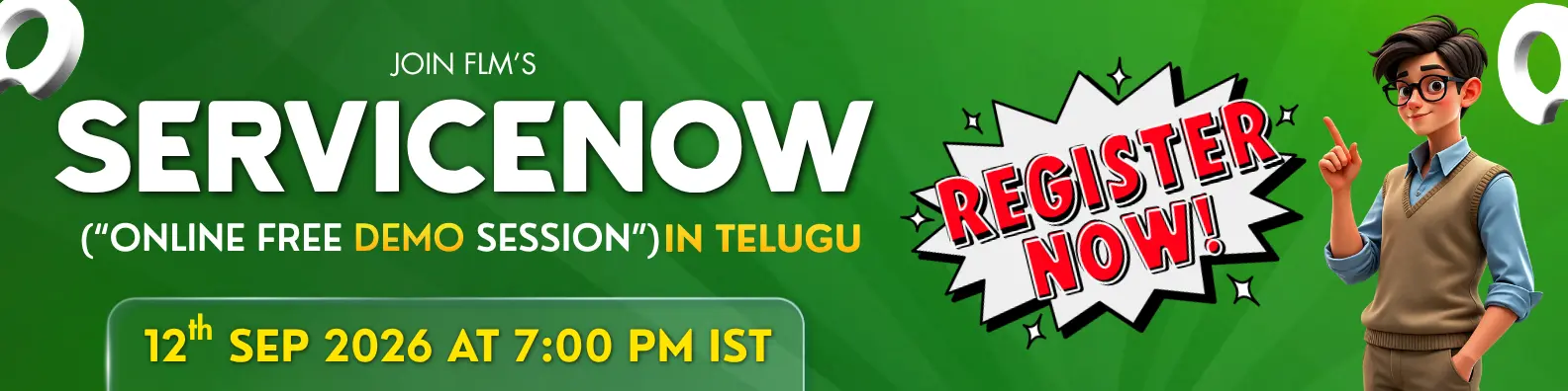 ServiceNow course in telugu demo2 | frontlinesedutech | FLM
